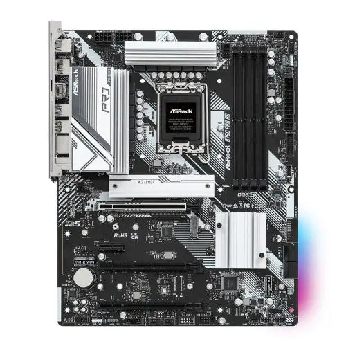 CSH Online Shop Asrock B760 PRO RS, Intel B760, 1700, ATX, 4 DDR5, HDMI, DP, eDP, 2.5G LAN, PCIe5, 3x M.2, RGB ASROCK