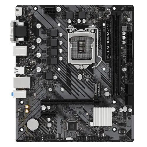 CSH Online Shop Asrock H510M-HDV/M.2 SE, Intel H510, 1200, Micro ATX, 2 DDR4, VGA, DVI, HDMI, M.2 ASROCK
