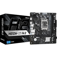CSH Online Shop Asrock H610M-H2/M.2, Intel H610, 1700, Micro ATX, 2 DDR4, 2 HDMI, GB LAN, PCIe4, 1x M.2 ASROCK
