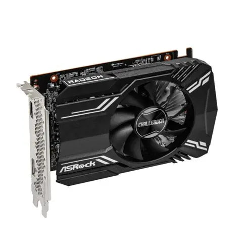 CSH Online Shop Asrock RX6400 Challenger ITX 4GB, 4GB DDR6, PCIe4, HDMI, DP, 2321MHz Clock, AMD RDNA 2, 0dB Cooling, Compact Design ASROCK