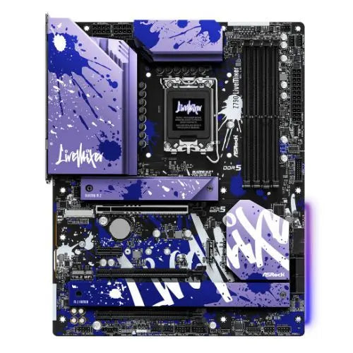 CSH Online Shop Asrock Z790 LIVEMIXER, Intel Z790, 1700, ATX, 4 DDR5, HDMI, DP, eDP, 2.5G LAN, PCIe5, RGB, 5x M.2 ASROCK