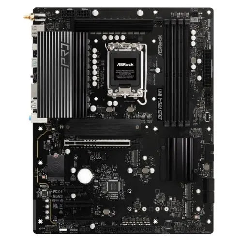 CSH Online Shop Asrock Z890 PRO-A WIFI, Intel Z890, 1851, ATX, 4 DDR5, HDMI, DP, TB4, Wi-Fi 6E, 2.5G LAN, 4x M.2 ASROCK