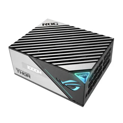 CSH Online Shop Asus 1000W ROG Thor Platinum II PSU, Double Ball Bearing Fan, Fully Modular, 80+ Platinum, RGB Lighting, OLED Display, Lambda A++ ASUS