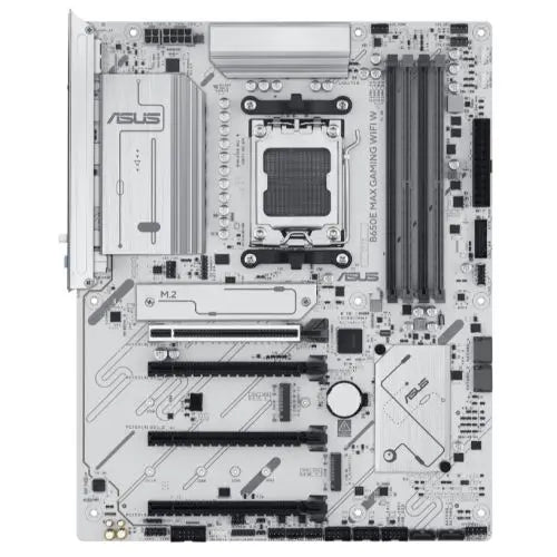 CSH Online Shop Asus B650E MAX GAMING WIFI W, AMD B650, AM5, ATX, 4 DDR5, HDMI, DP, Wi-Fi 6E, 2.5G LAN, PCIe5, 3x M.2, White ASUS