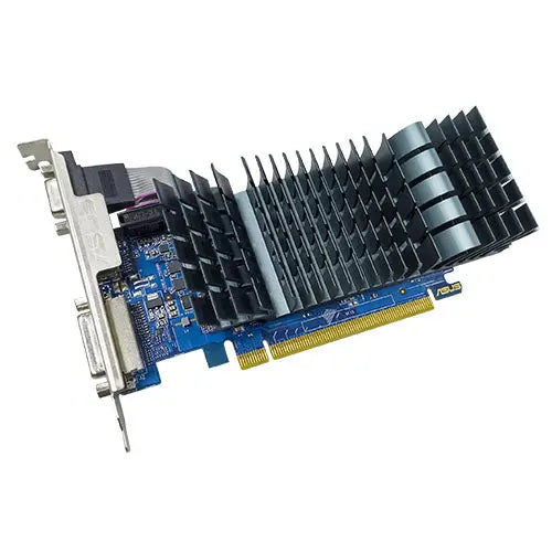 CSH Online Shop Asus GT710 EVO, 2GB DDR5, VGA, DVI, HDMI, Silent, 954MHz Clock, Low Profile (Bracket Included) ASUS