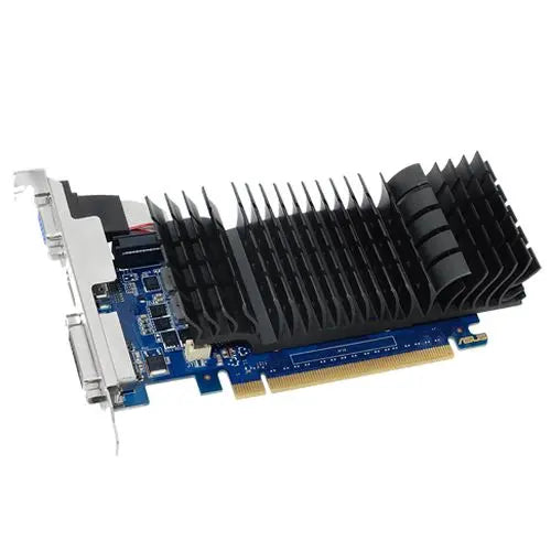 CSH Online Shop Asus GT730, 2GB DDR5, PCIe2, VGA, DVI, HDMI, Silent, Low Profile (Bracket Included) ASUS