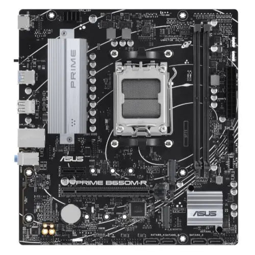 CSH Online Shop Asus PRIME B650M-R, AMD B650, AM5, Micro ATX, 2 DDR5, HDMI, 2.5G LAN, PCIe4, 2x M.2 ASUS