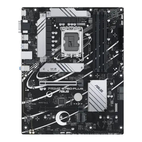 CSH Online Shop Asus PRIME B760-PLUS, Intel B760, 1700, ATX, 4 DDR5, VGA, HDMI, DP, 2.5G LAN, PCIe5, 3x M.2 ASUS
