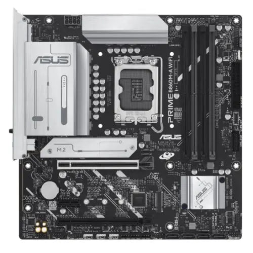 CSH Online Shop Asus PRIME B860M-A WIFI, Intel B860, 1851, Micro ATX, 4 DDR5, HDMI, 2 DP, Wi-Fi 6E, 2.5G LAN, 2x M.2 ASUS
