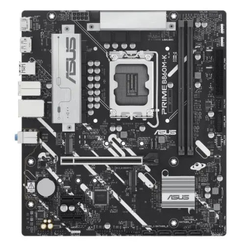 CSH Online Shop Asus PRIME B860M-K, Intel B860, 1851, Micro ATX, 2 DDR5, HDMI, DP, 2.5G LAN, 2x M.2 ASUS