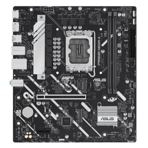 CSH Online Shop Asus PRIME H810M-A-CSM - Corporate Stable Model, Intel H810, 1851, Micro ATX, 2 DDR5, HDMI, DP, GB LAN, 2x M.2 ASUS