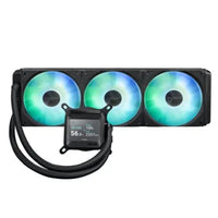 CSH Online Shop Asus PRIME LC 360 ARGB LCD Liquid CPU Cooler, 360mm, Daisy-Chainable ARGB Fans, LCD Display w/ CPU & GPU Monitoring, Black ASUS
