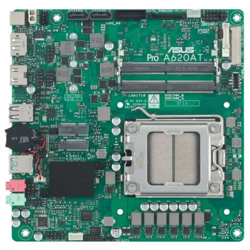 CSH Online Shop Asus PRO A620AT-CSM - Corporate Stable Model, AMD A620A, AM5, Thin Mini ITX, 2 DDR5, HDMI, DP, LVDS, 19v DC in, 1x M.2 ASUS