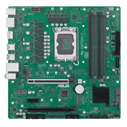 CSH Online Shop Asus PRO Q870M-C-CSM - Corporate Stable Model, Intel Q870, 1851, Micro ATX, 4 DDR5, HDMI, 2 DP, GB LAN, 2x M.2 ASUS