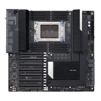 CSH Online Shop Asus PRO WS WRX80E-SAGE SE WIFI II, Workstation, AMD WRX80, sWRX8, EATX, 8 DDR4, SLI, Wi-Fi 6E, Dual 10G LAN, Hyper M.2 Card, 3x M.2 ASUS