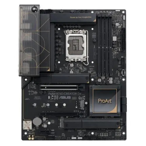 CSH Online Shop Asus PROART B760-CREATOR D4, Intel B760, 1700, ATX, 4 DDR4, HDMI, DP, 2.5G LAN, PCIe5, 3x M.2, Creator Hub ASUS