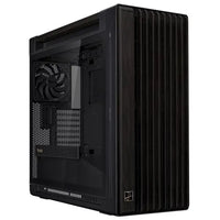 CSH Online Shop Asus ProArt PA602 Wood TG Gaming Case w/ Glass Panel, E-ATX, Front Grill, 2x 20cm Fans, PWM Fan Hub, IR Dust Indicator, USB-C 20Gps, Black ASUS