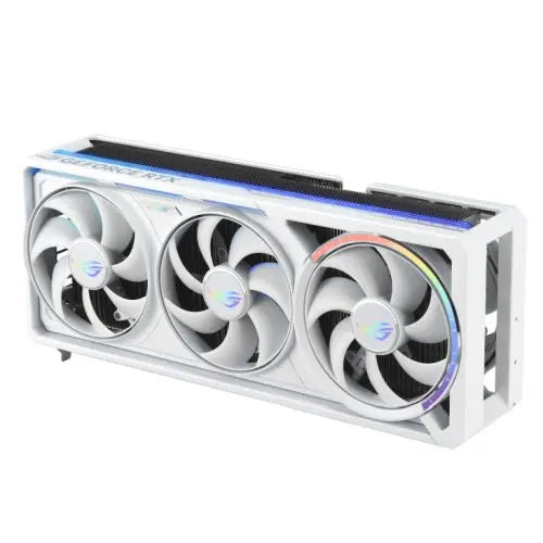 CSH Online Shop Asus ROG ASTRAL RTX5080 White OC, PCIe5, 16GB DDR7, Quad Fan, 2 HDMI, 3 DP, 2790MHz Clock, RGB Lighting, Overclocked ASUS