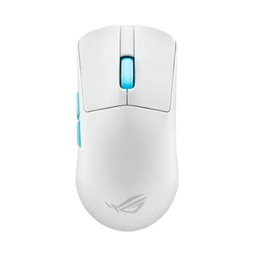CSH Online Shop Asus ROG Harpe Ace Aim Lab Edition Gaming Mouse, Wireless/Bluetooth/USB, Synergistic Software, RGB, Mouse Grip Tape, White ASUS