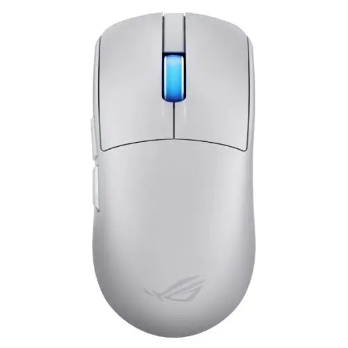 CSH Online Shop Asus ROG Harpe II Ace Gaming Mouse, Wireless/Bluetooth/USB, 48g Lightweight, 42000 DPI, 8K Polling, 5 Programmable Buttons, White ASUS