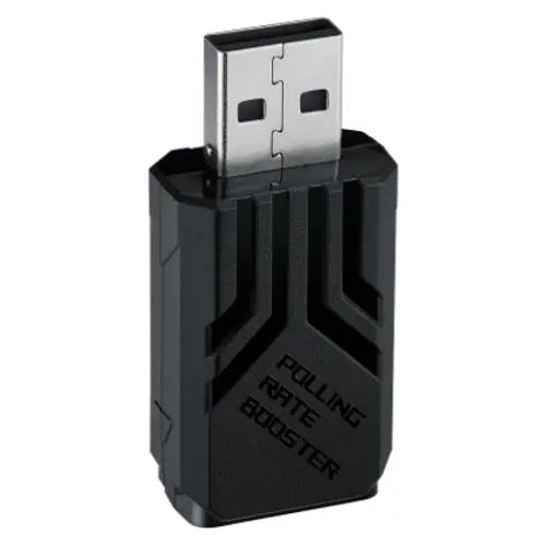 CSH Online Shop Asus ROG Polling Rate Booster, Enables True 8000Hz Wireless Polling Rate, Black ASUS