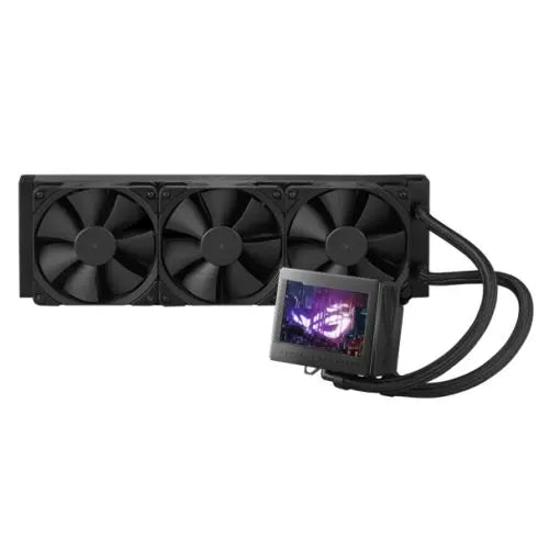 CSH Online Shop Asus ROG Ryujin III 360mm Liquid CPU Cooler, 3x 12cm PWM Noctua Fans, Full Colour Customisable LCD Display ASUS