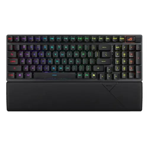 CSH Online Shop Asus ROG STRIX SCOPE II 96 RX Wireless RGB Mechanical Gaming Keyboard, 96% Layout, Streamer Hotkeys, ROG RX Switches, Multifunction Controls, Black ASUS