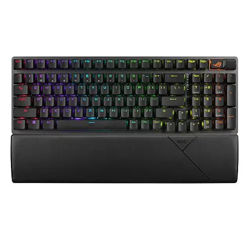 CSH Online Shop Asus ROG STRIX SCOPE II 96 Wireless Mechanical RGB Gaming Keyboard, 96% Layout, Streamer Hotkeys, Multifunction Controls, Sound-Dampening ASUS