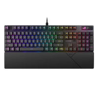 CSH Online Shop Asus ROG STRIX SCOPE II RX Red Mechanical RGB Gaming Keyboard, ROG RX Red Switches, IP57, Sound Dampening, PBT Keycaps, Intuitive Controls ASUS