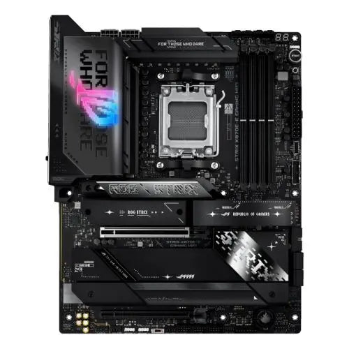 CSH Online Shop Asus ROG STRIX X870E-E GAMING WIFI, AMD X870E, AM5, ATX, 4 DDR5, HDMI, 2 USB4, Wi-Fi 7, 5G LAN, PD 30W, RGB, 5x M.2 ASUS
