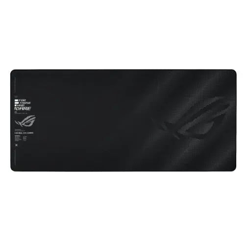 CSH Online Shop Asus ROG Sheath II XXL Gaming Mouse Pad, Advanced Cooling Soft Fabric, Anti-Fray, Nonslip, 900 x 400 x 3 mm, Black ASUS