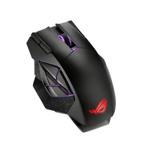 CSH Online Shop Asus ROG Spatha X Gaming Mouse, Wired/Wireless, 19,000 DPI, 12 Programmable Buttons, RGB LED ASUS