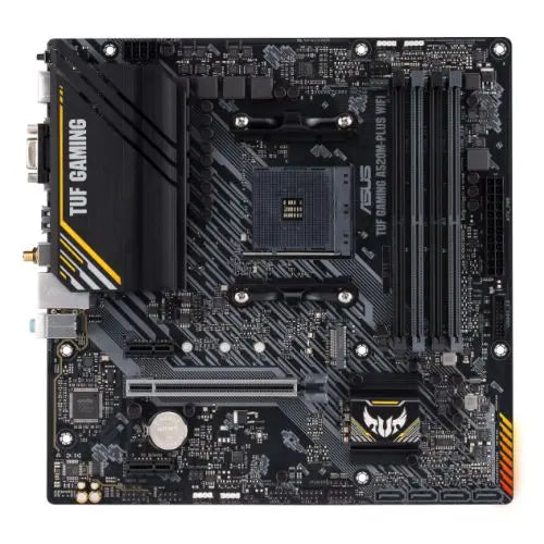 CSH Online Shop Asus TUF GAMING A520M-PLUS WIFI, AMD A520, AM4, Micro ATX, 4 DDR4, VGA, HDMI, DP, AC Wi-Fi, 1x M.2 ASUS