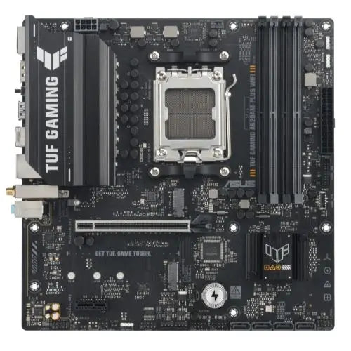 CSH Online Shop Asus TUF GAMING A620AM-PLUS WIFI, AMD A620A, AM5, Micro ATX, 4 DDR5, HDMI, 2 DP, Wi-Fi 6, 2.5G LAN, 2x M.2 ASUS