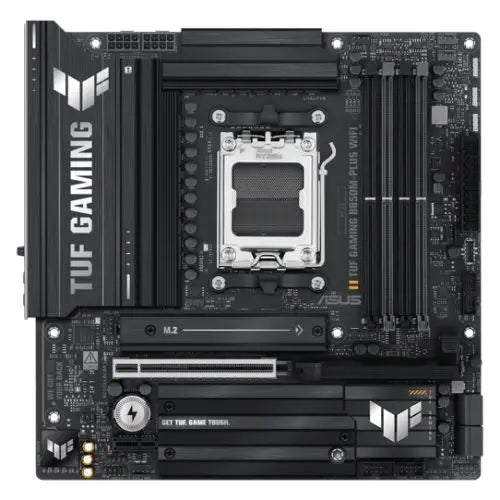 CSH Online Shop Asus TUF GAMING B850M-PLUS WIFI, AMD B850, AM5, Micro ATX, 4 DDR5, HDMI, DP, Wi-Fi 6E, 2.5G LAN, 3x M.2 ASUS