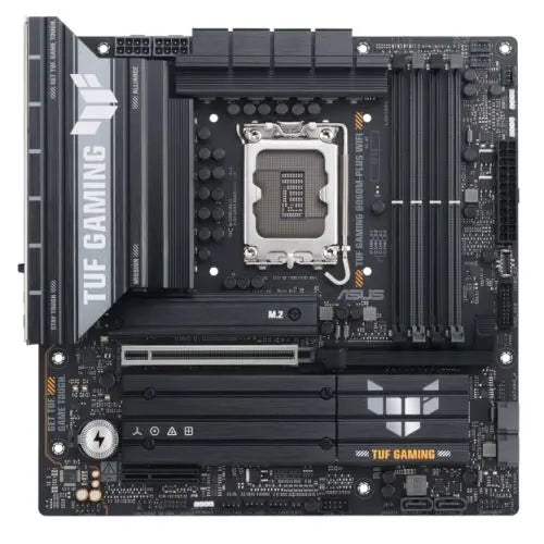 CSH Online Shop Asus TUF GAMING B860M-PLUS WIFI, Intel B860, 1851, Micro ATX, 4 DDR5, HDMI, DP, USB 20Gbps, Wi-Fi 7, 2.5G LAN, 3x M.2 ASUS