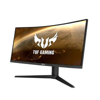 CSH Online Shop Asus TUF Gaming 34" WQHD Ultra-wide Curved Gaming Monitor (VG34VQL1B), 3440 x 1440, 1ms, 2 HDMI, 2 DP, USB, 165Hz, VESA ASUS