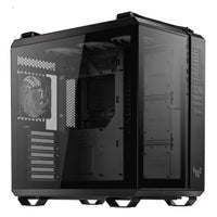 CSH Online Shop Asus TUF Gaming GT502 Plus Case w/ Front & Side Glass Windows, ATX, Dual Chamber, Modular Design, 4x ARGB Fans & Lighting Hub, USB-C, Carry Handles, Black ASUS