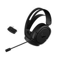 CSH Online Shop Asus TUF Gaming H1 Wireless Headset, 7.1, USB-C (USB-A Adapter), Lightweight, Deep Bass, Airtight Chamber Tech ASUS