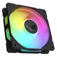CSH Online Shop Asus TUF Gaming TR120 ARGB 12cm PWM Case Fan (Single), Hydraulic  Bearing, 28mm Frame, Double-layer LED Matrix Design, 2000 RPM, Black ASUS