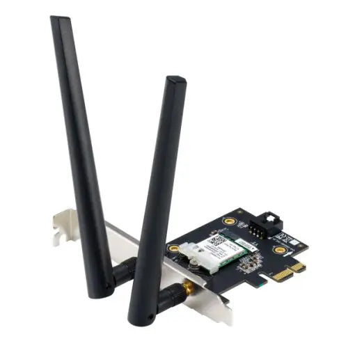 CSH Online Shop Asus (PCE-AX1800) AX1800 Wireless Dual Band PCI Express Wi-Fi 6 Adapter, Bluetooth 5.2,  WPA3, OFDMA & MU-MIMO ASUS