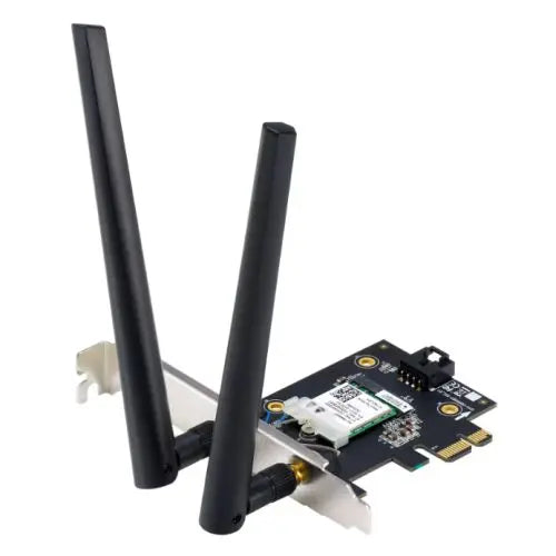 CSH Online Shop Asus (PCE-BE6500) BE6500 Wi-Fi 7 Tri-Band PCI Express Adapter, Bluetooth 5.4, 4096-QAM, WPA3 ASUS