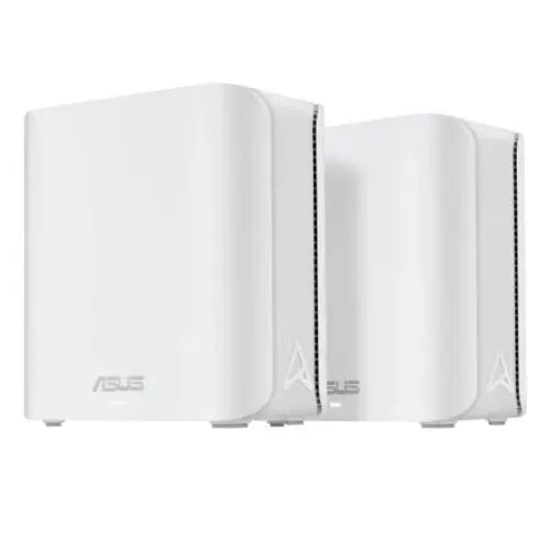 CSH Online Shop Asus (ZenWiFi BD4) BE3600 Dual Band Wi-Fi 7 AiMesh Extendable Routers (2 Pack), Up to 6,500 sq.ft, 2x 2.5G Ports, VPN, 3 SSIDs ASUS