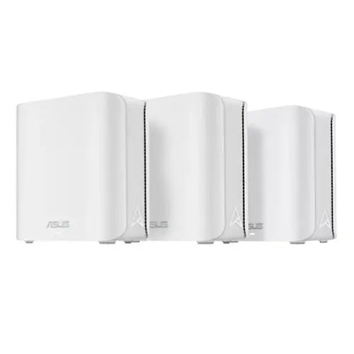 CSH Online Shop Asus (ZenWiFi BD4) BE3600 Dual Band Wi-Fi 7 AiMesh Extendable Routers (3 Pack), Up to 6,500 sq.ft, 2x 2.5G Ports, VPN, 3 SSIDs ASUS