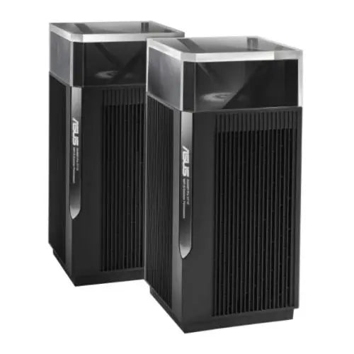 CSH Online Shop Asus (ZenWiFi Pro XT12) AX11000 Tri-Band Mesh Wi-Fi 6 Routers, 2 Pack, AiMesh Tech, 2.5G WAN, 2.5G LAN, 2x GB LAN, OFDMA, MU-MIMO ASUS