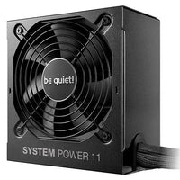 CSH Online Shop Be Quiet! 550W System Power 11 PSU, 80+ Bronze, Fully Wired, Temp-Controlled Fan, ATX 3.1, PCIe 5.1 BEQUIET