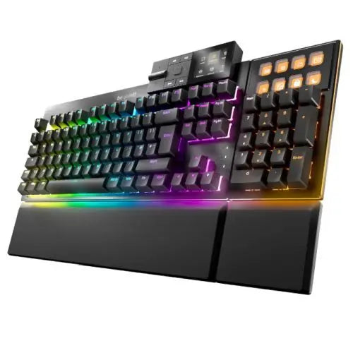 CSH Online Shop Be Quiet! Dark Mount Silent Tactile RGB Mechanical Modular Keyboard, Hot-Swappable Numpad & Media Dock, Customisable Display Keys, Sound-Proofing, Black BEQUIET