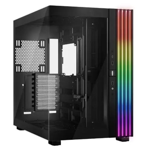 CSH Online Shop Be Quiet! Light Base 900 DX ARGB Gaming Case w/ Glass Front & Side, E-ATX, Invertible, 3M ARGB Strip & Controller, USB-C, Asus BTF Compatible, Black BEQUIET