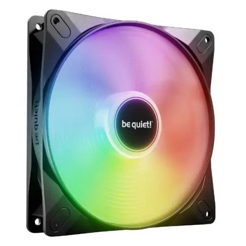 CSH Online Shop Be Quiet! (BL126) Light Wings LX 14cm PWM ARGB Case Fan, Rifle Bearing, Impeller w/ 16 LEDs, Daisy-Chain, Up to 1200 RPM, Black BEQUIET