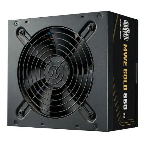 CSH Online Shop Cooler Master 550W MWE Gold V3 ATX 3.1 PSU, Fully Wired, HDB Bearing Fan, 80+ Gold COOLER MASTER